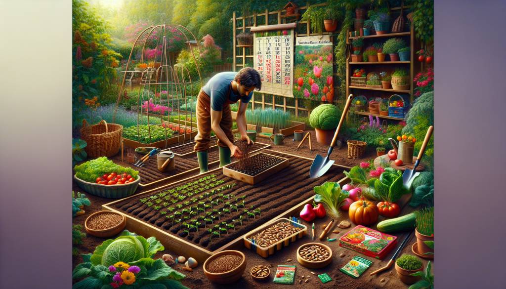 Planifier votre calendrier semis potager : conseils et astuces