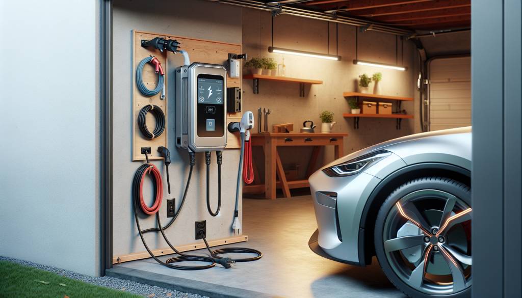 Guide d’installation d’une borne de recharge électrique auto à la maison