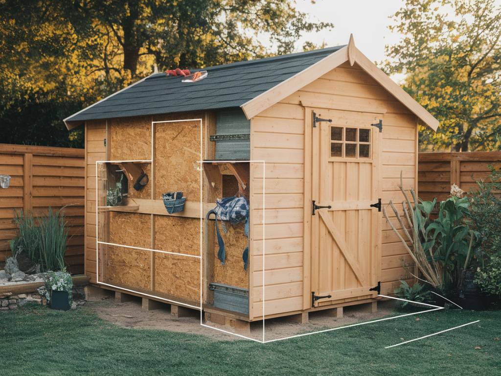 5 erreurs à éviter lors de l'installation d'un abri de jardin en kit