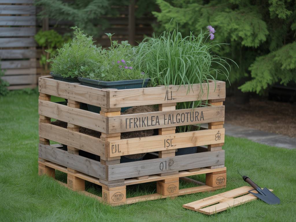 Fabriquer un composteur de jardin en palettes : guide pratique et économique