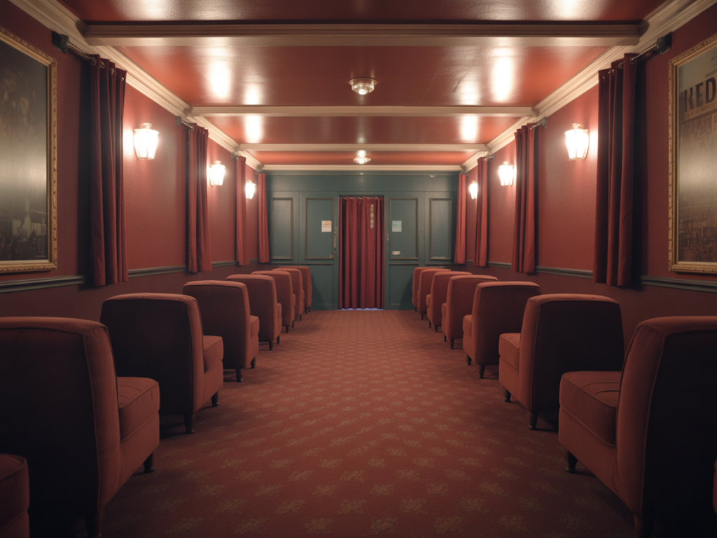 La moquette rouge dans les décors de cinéma