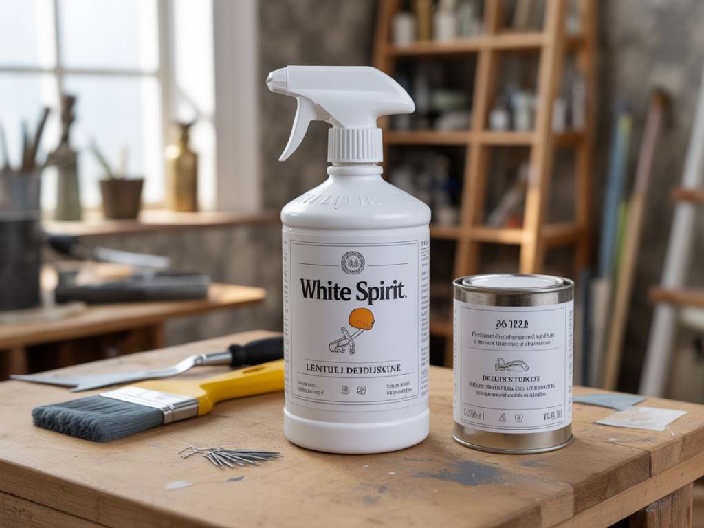 À quoi sert le white spirit : nettoyage des outils et diluant pour peintures